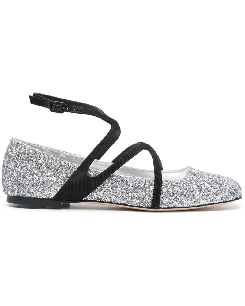 Jimmy Choo Astoria Ballerinas - Silber Silber