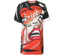 Coca Cola' Kleid - Mehrfarbig
