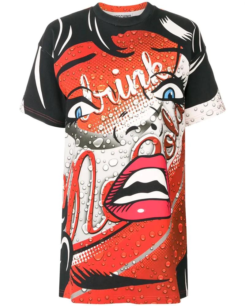 Moschino Coca Cola' Kleid - Mehrfarbig Mehrfarbig