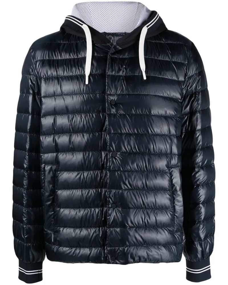 Herno Daunenjacke mit Kapuze - Blau Blau