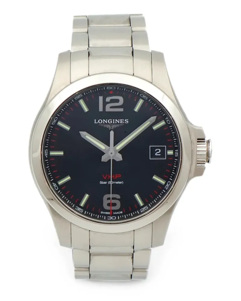Longines Conquest V.H.P. Armbanduhr 41mm - Schwarz Schwarz