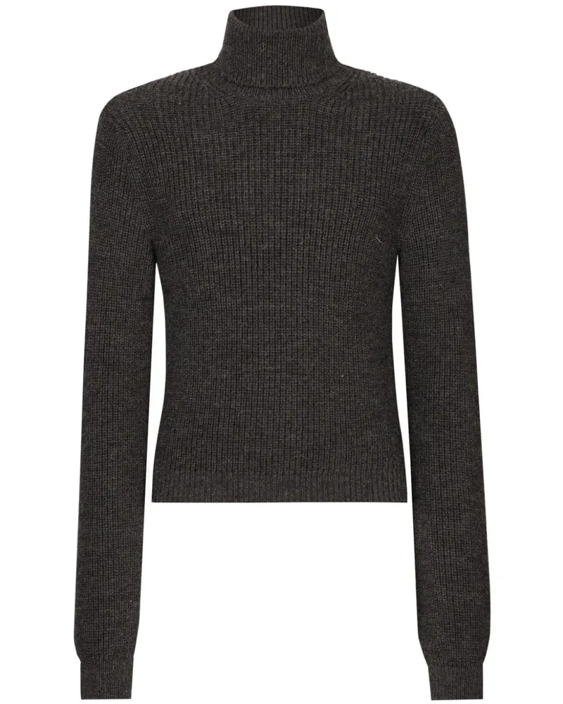 Dolce & Gabbana Pullover mit Rollkragen - Grau Grau