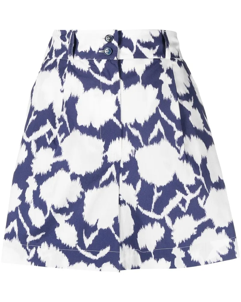 Woolrich Shorts mit grafischem Print - Blau Blau