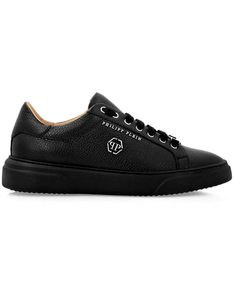 Philipp Plein Sneakers mit Hexagon-Logo - Schwarz Schwarz
