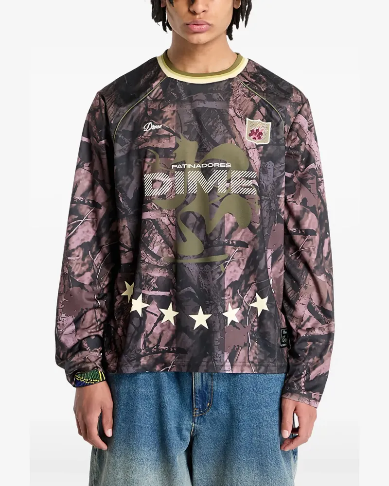 Dime Sweatshirt aus Jersey - Braun Braun