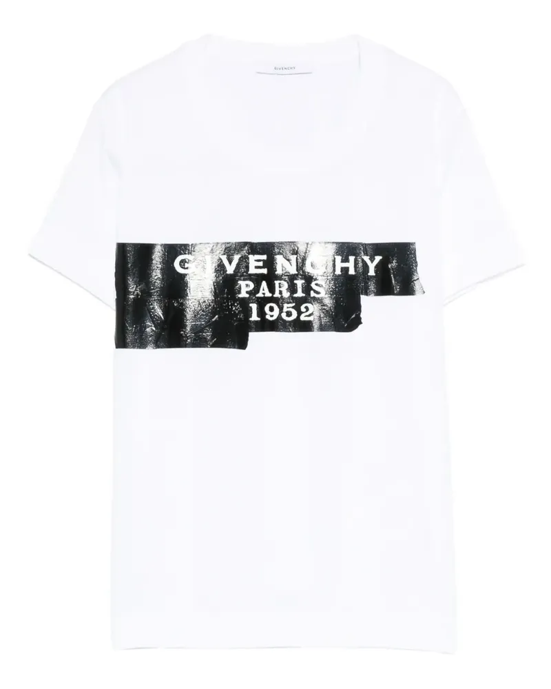 Givenchy T-Shirt mit grafischem Print - Weiß Weiß