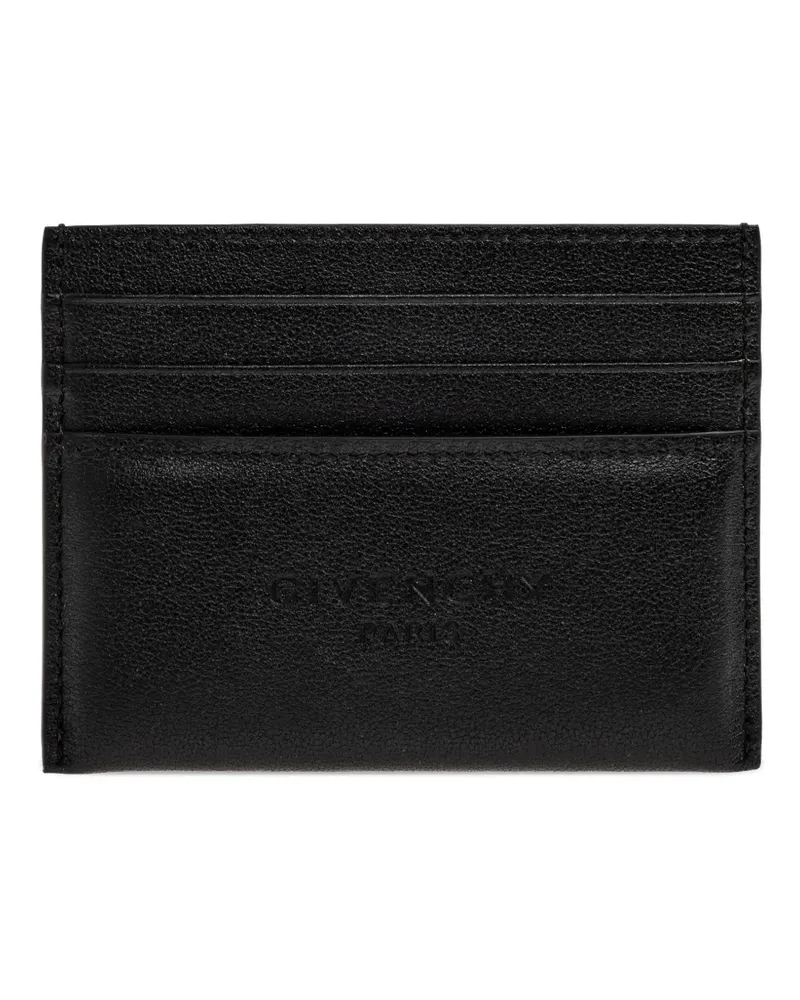 Givenchy Kartenetui mit Logo - Schwarz Schwarz