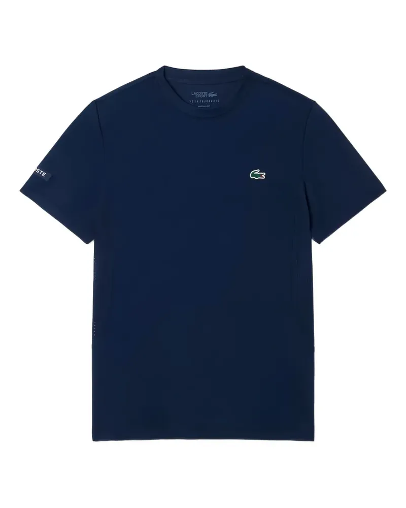 Lacoste T-Shirt mit rundem Ausschnitt - Blau Blau