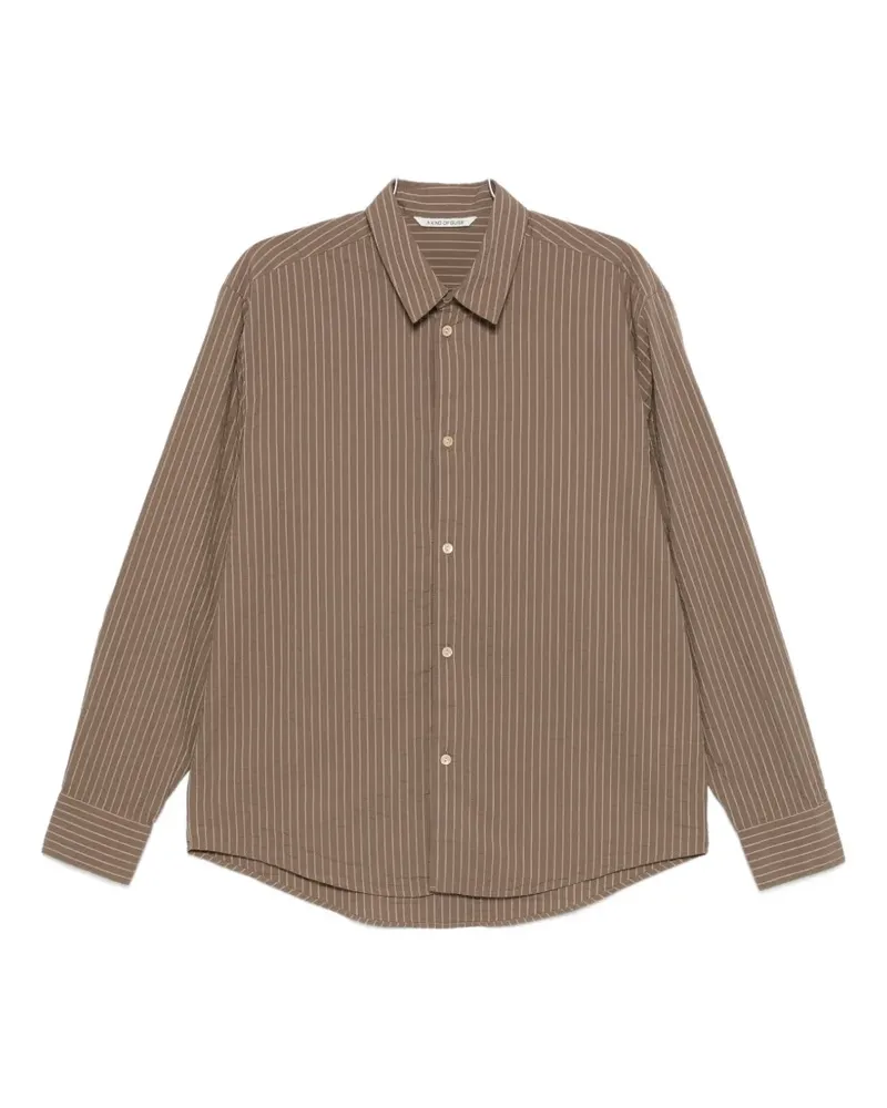 A Kind Of Guise Fulvio striped shirt - Braun Braun