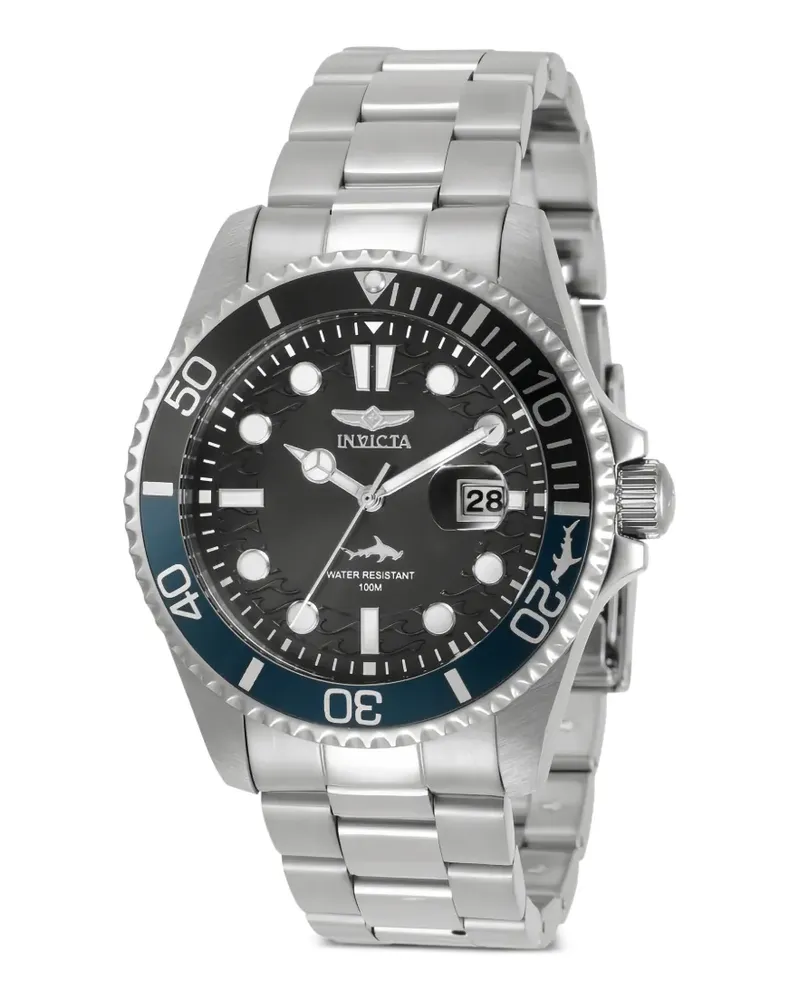 Invicta Pro Diver Armbanduhr 43mm - Schwarz Schwarz