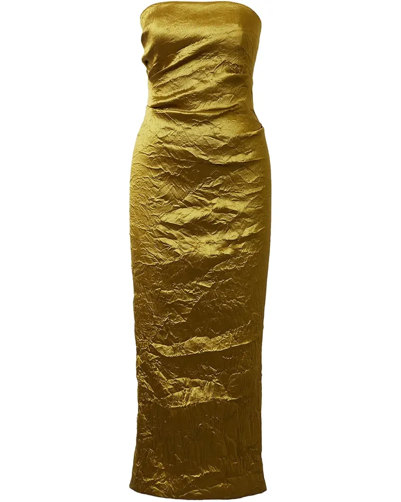 TOVE Kezia Midikleid - Gold Gold