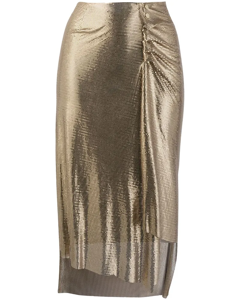 Paco Rabanne Geraffter Metallic-Rock - Gold Gold