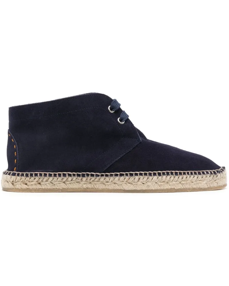Scarosso Mojave Espadrilles aus Wildleder - Blau Blau