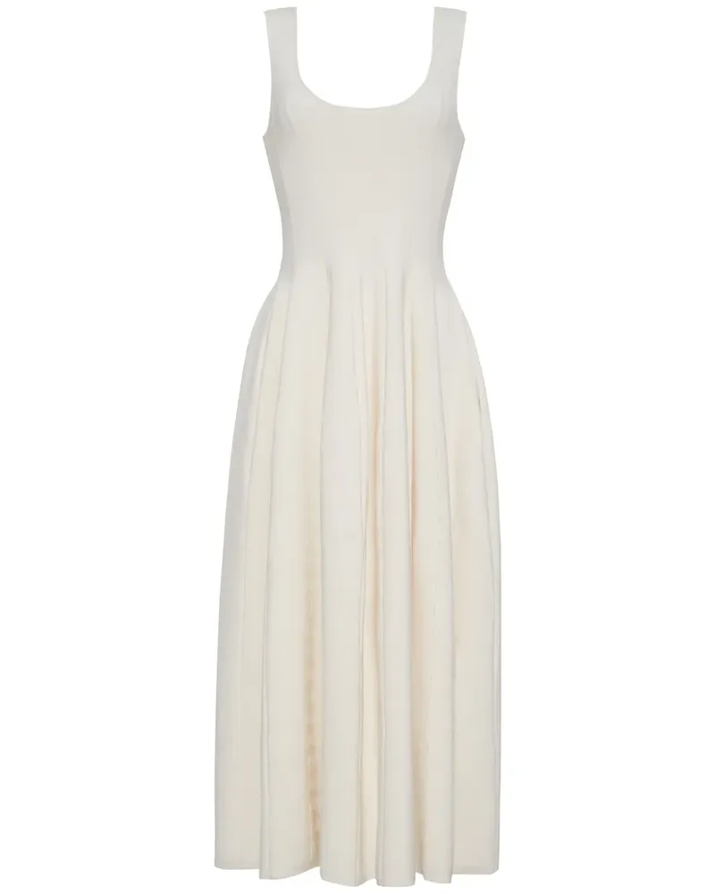 Adam Lippes Lucilla Midikleid - Nude Nude