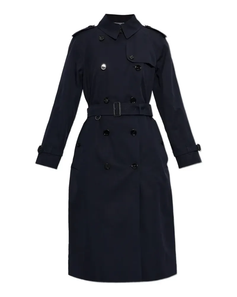 Burberry Doppelreihiger Waterloo Trenchcoat - Blau Blau