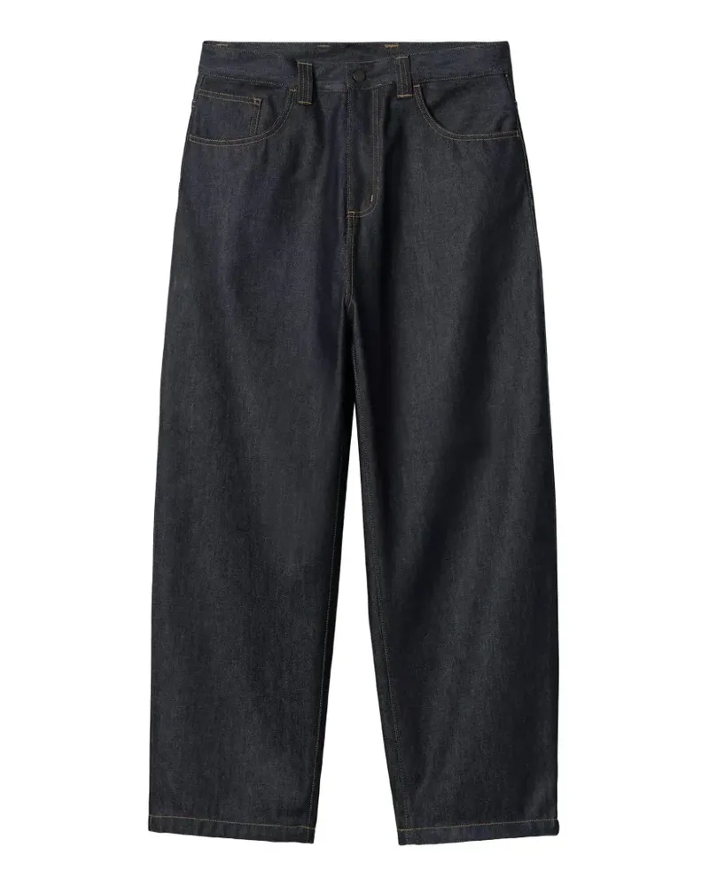 Carhartt WIP Brandon logo-patch jeans - Blau Blau