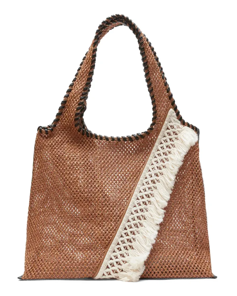 3.1 phillip lim fringed woven tote bag - Braun Braun