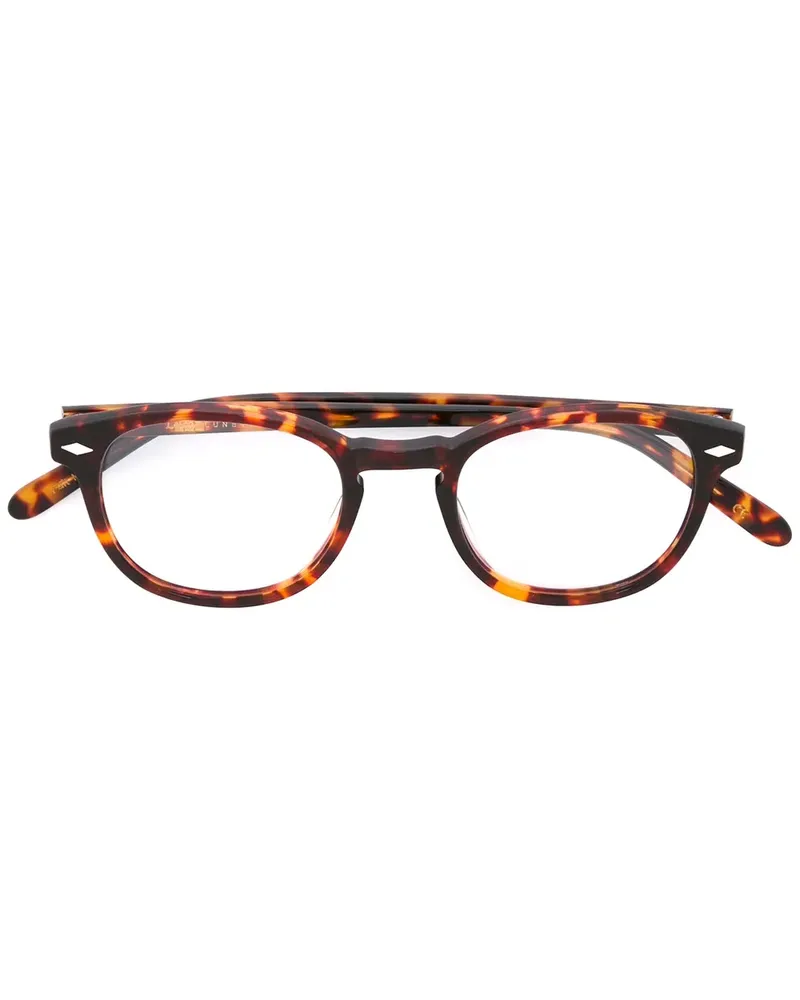 Lesca 711' Brille in Schildpattoptik - Braun Braun