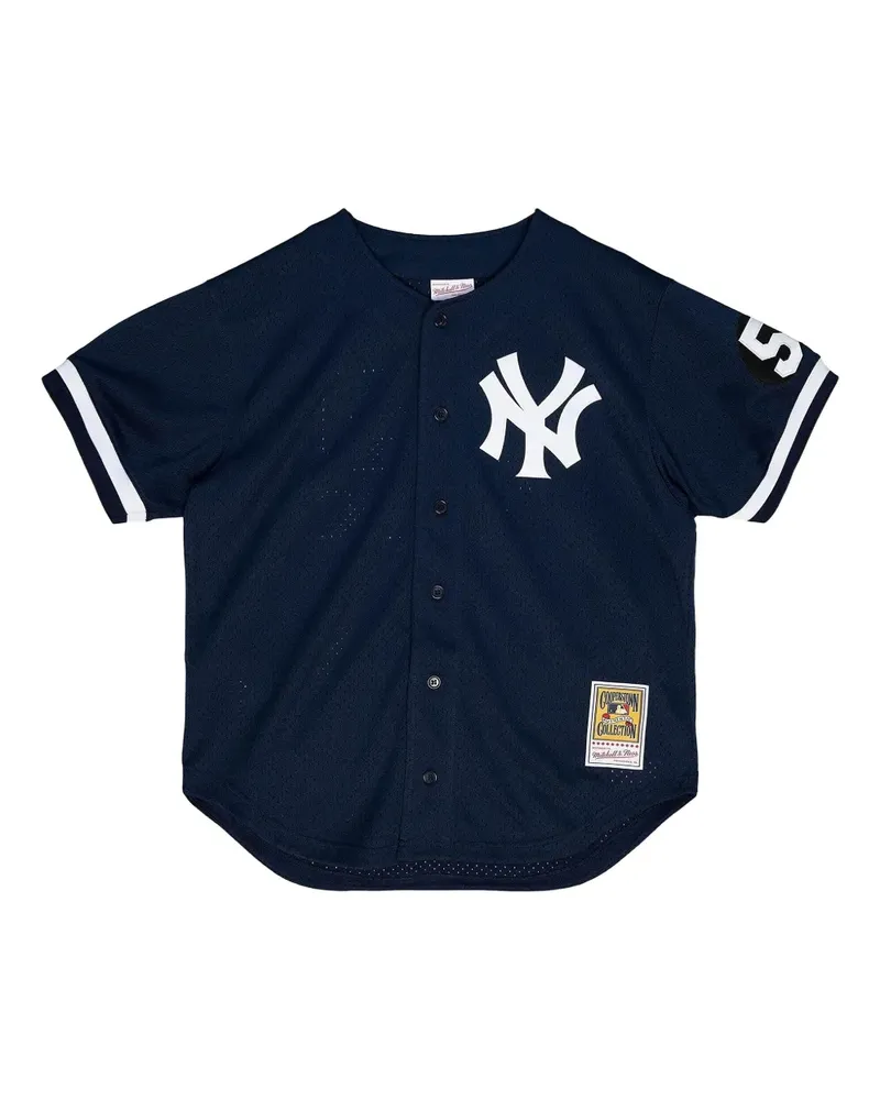 Mitchell & Ness MLB Yankees 1999 Mariano Rivera Hemd - Blau Blau