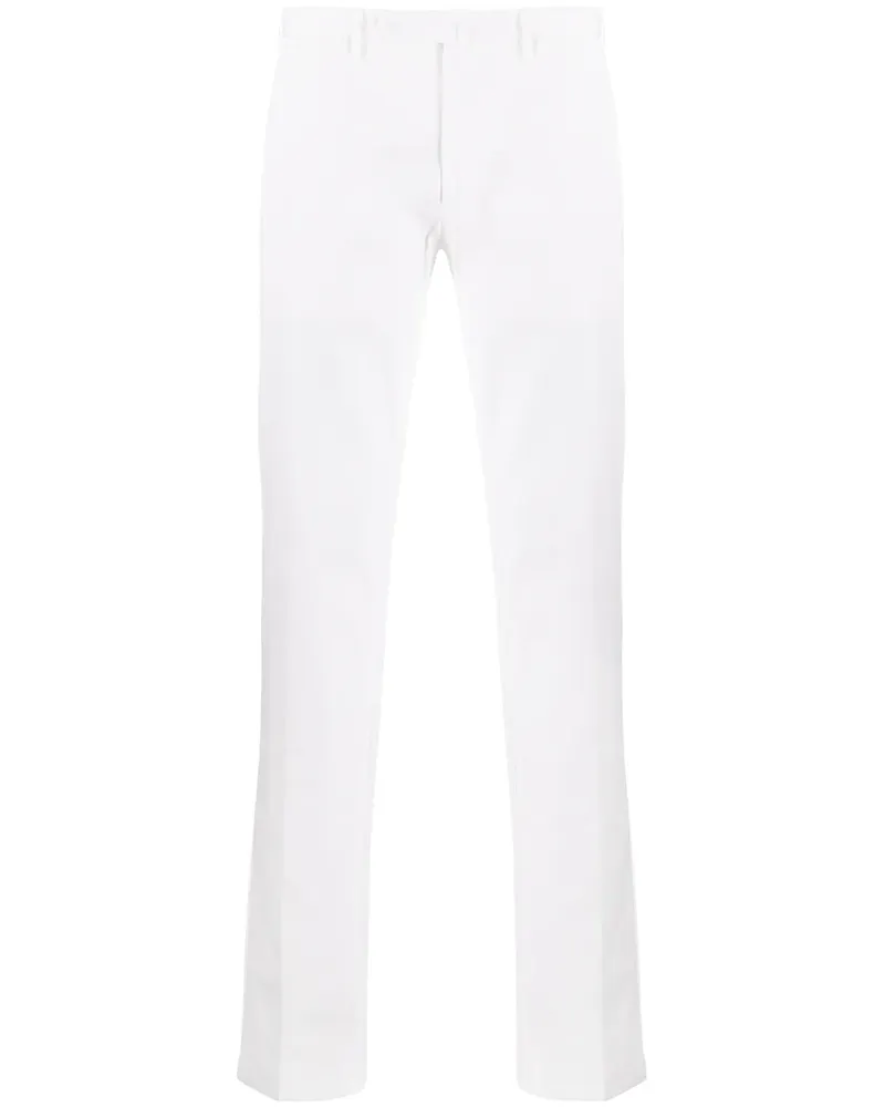 Dell'oglio Hose mit geradem Bein - Weiß Weiß