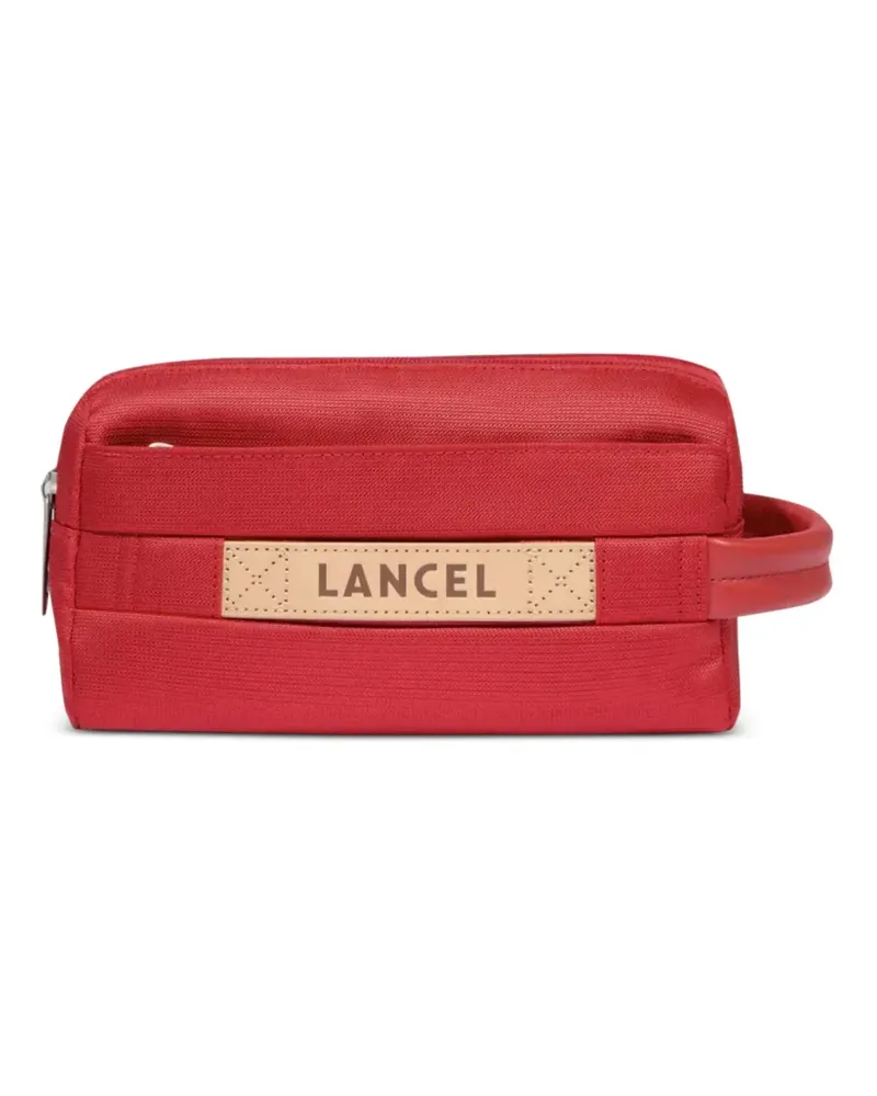 Lancel Kulturbeutel mit Reißverschluss - Rot Rot