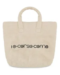 10 Corso Como Handtasche mit Logo Nude