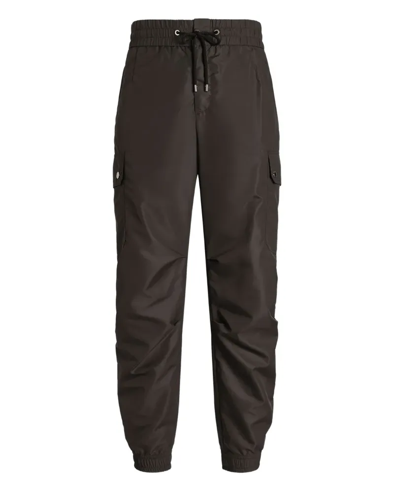 Dolce & Gabbana Cargohose mit Kordelzug - Grau Grau