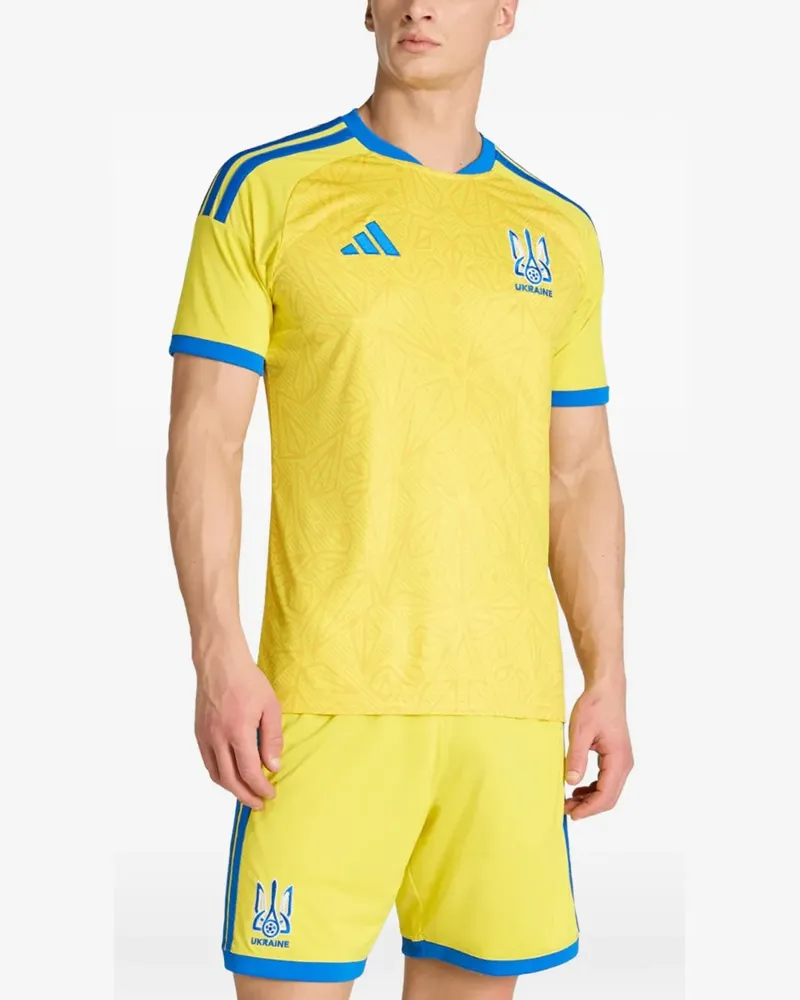 adidas Ukraine 26 Home T-Shirt - Gelb Gelb