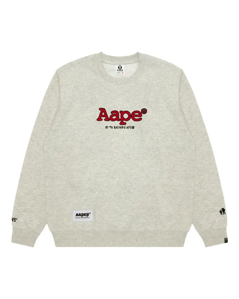 BAPE graphic-print sweatshirt - Grau Grau