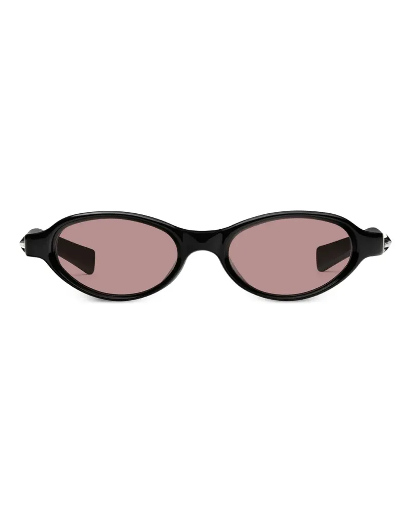 Gentle Monster Brille mit ovalem Gestell - Schwarz Schwarz
