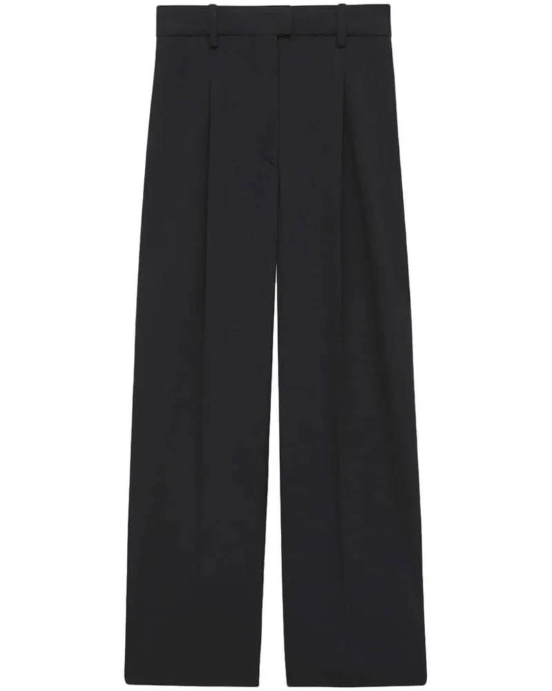 Isabel Marant Romina Hose mit Falten - Schwarz Schwarz
