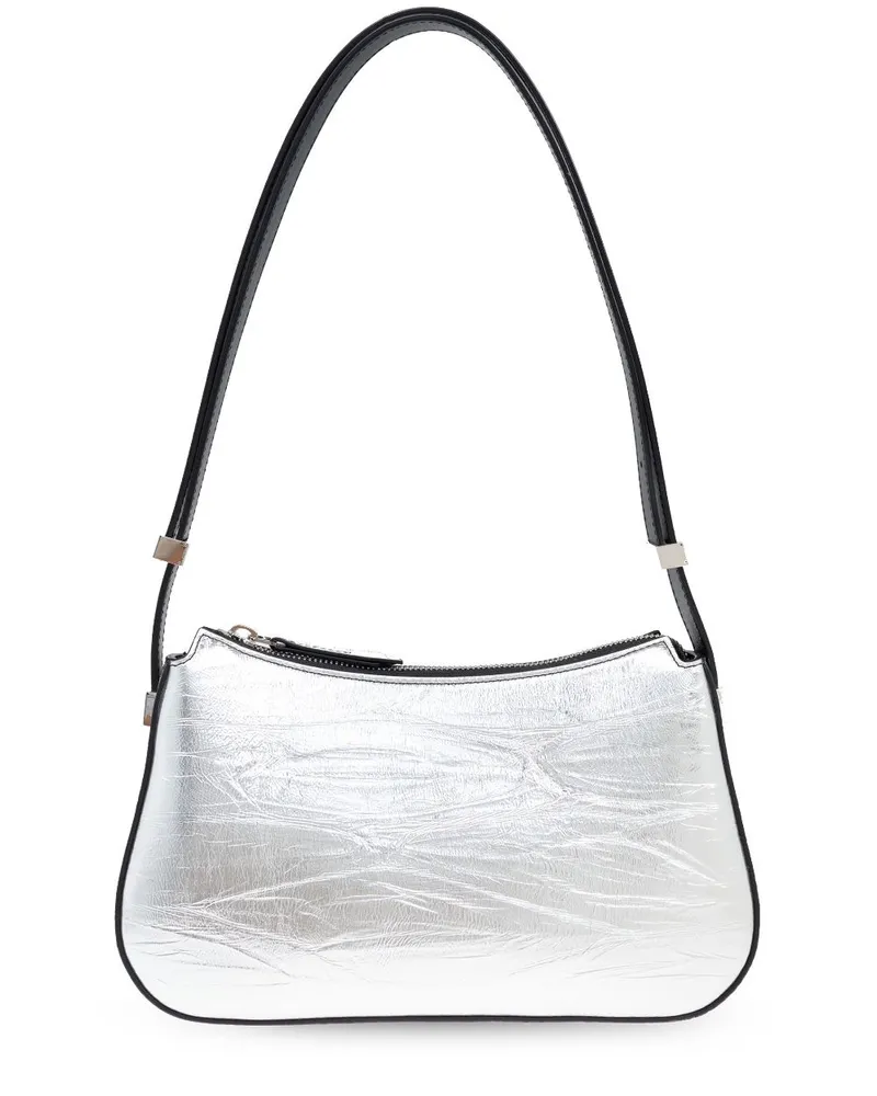 Lanvin Concerto Metallic-Schultertasche - Silber Silber