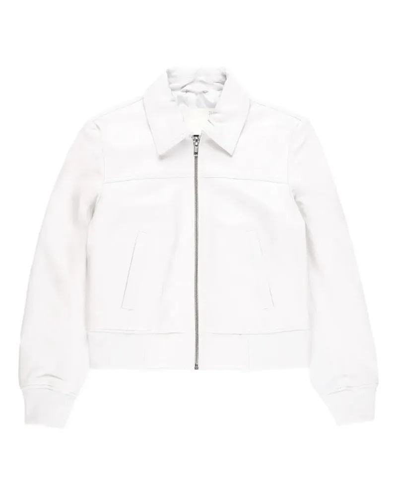 R13 Berlin leather jacket - Weiß Weiß