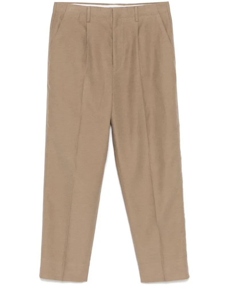 Ermenegildo Zegna Plissierte Hose - Nude Nude