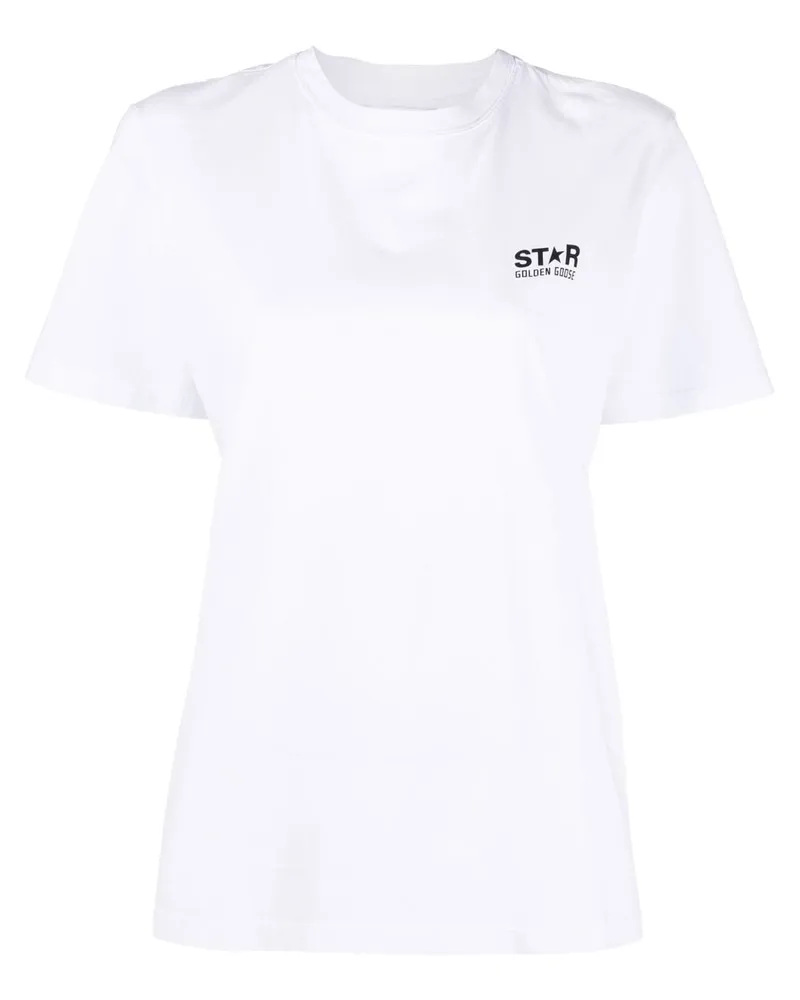 Golden Goose Kurzärmeliges T-Shirt - Weiß Weiß