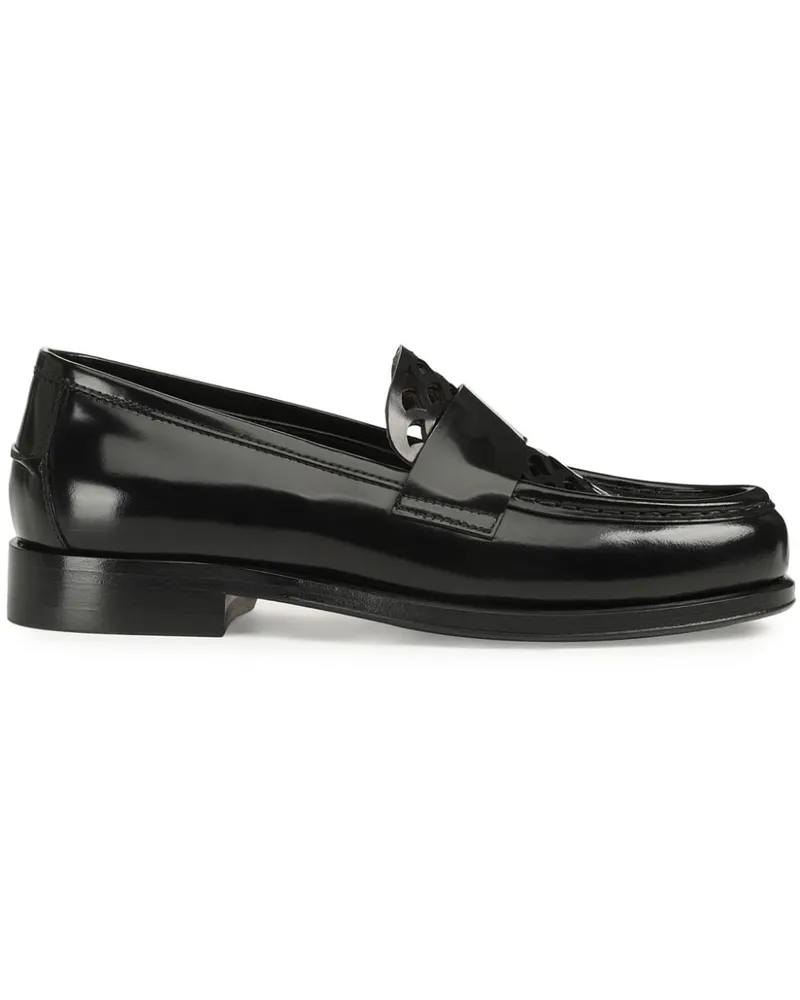 Sergio Rossi SR Mermaid Loafer Schwarz