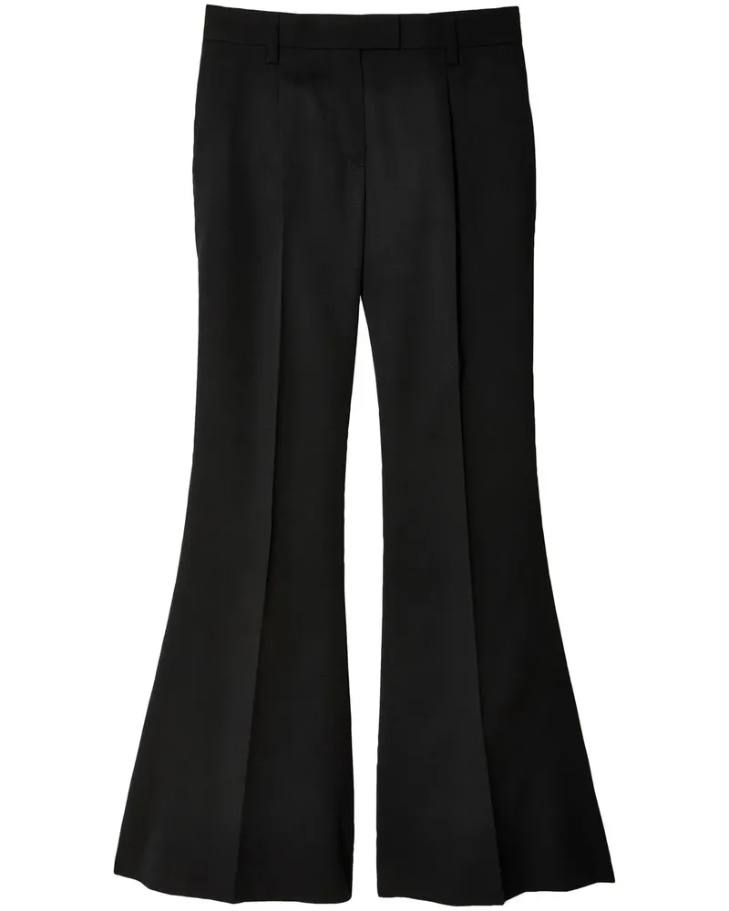 Prada Ausgestellte Hose - Schwarz Schwarz