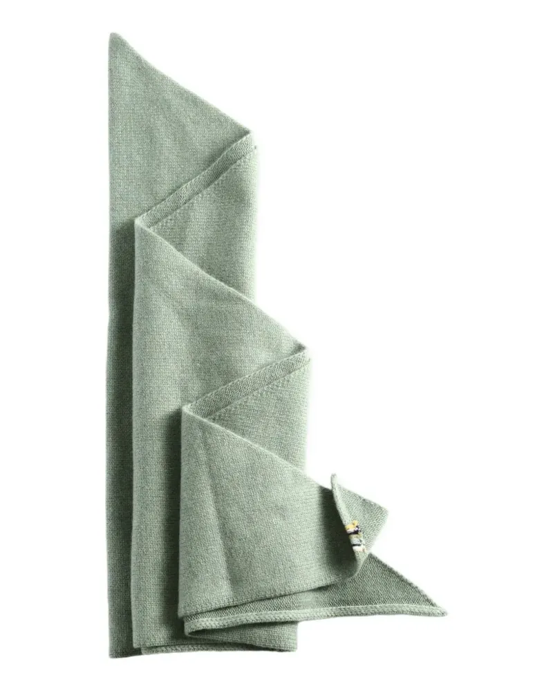 extreme cashmere fine-knit cashmere scarf - Grün Grün