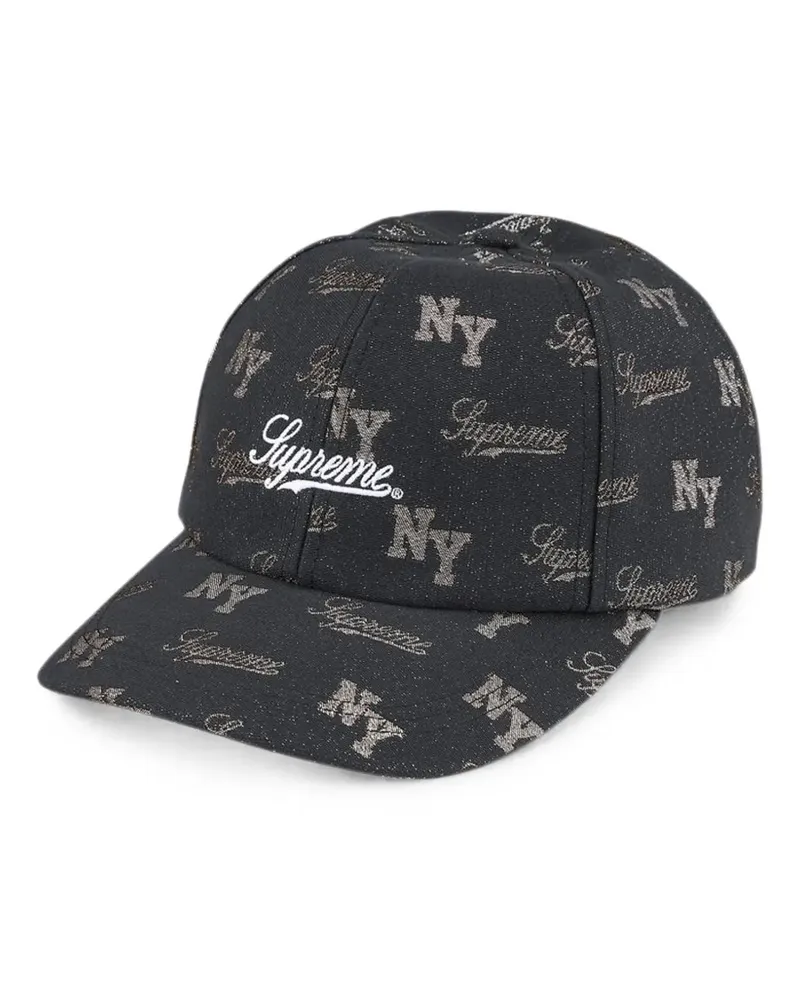 Supreme Being Baseballkappe mit Monogramm - Schwarz Schwarz