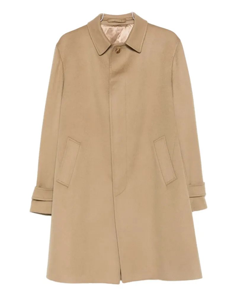 LARDINI wool coat - Braun Braun