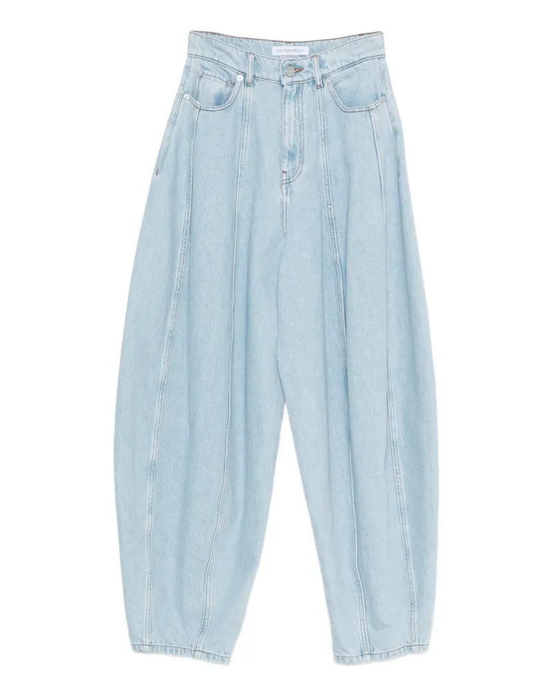 Viktor & Rolf Jeans mit Balloneffekt - Blau Blau