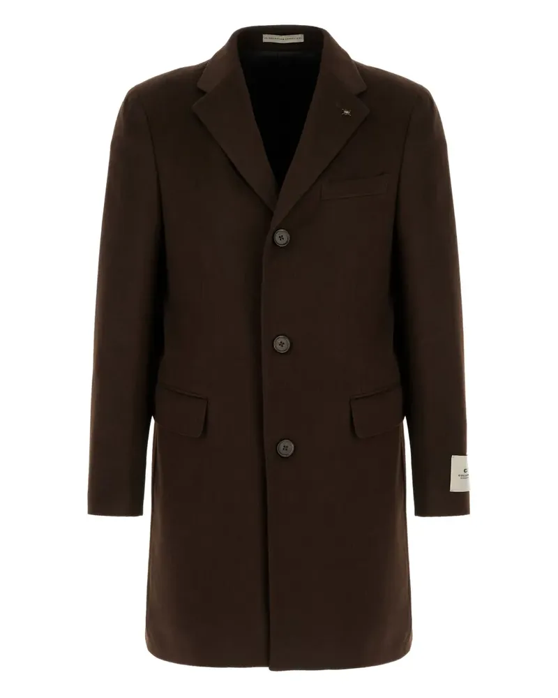 Corneliani buttoned coat - Braun Braun