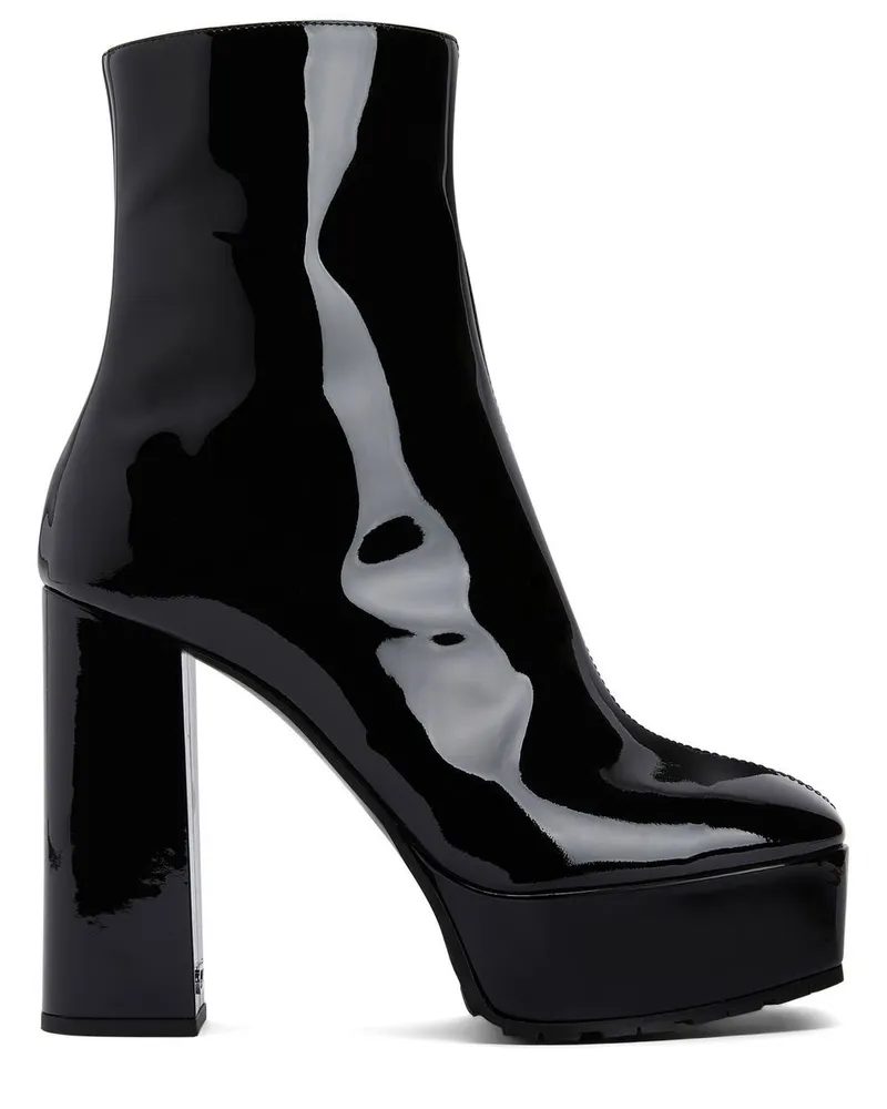 Giuseppe Zanotti Morgana Stiefel 120mm - Schwarz Schwarz