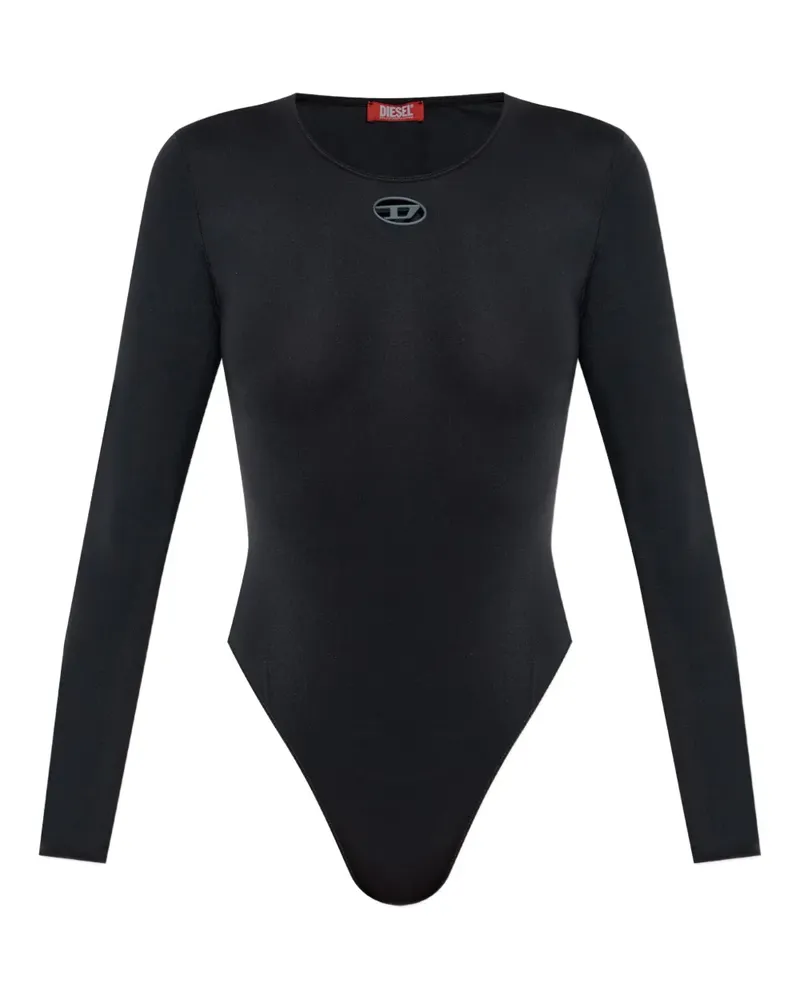 Diesel Langärmeliger Body - Schwarz Schwarz