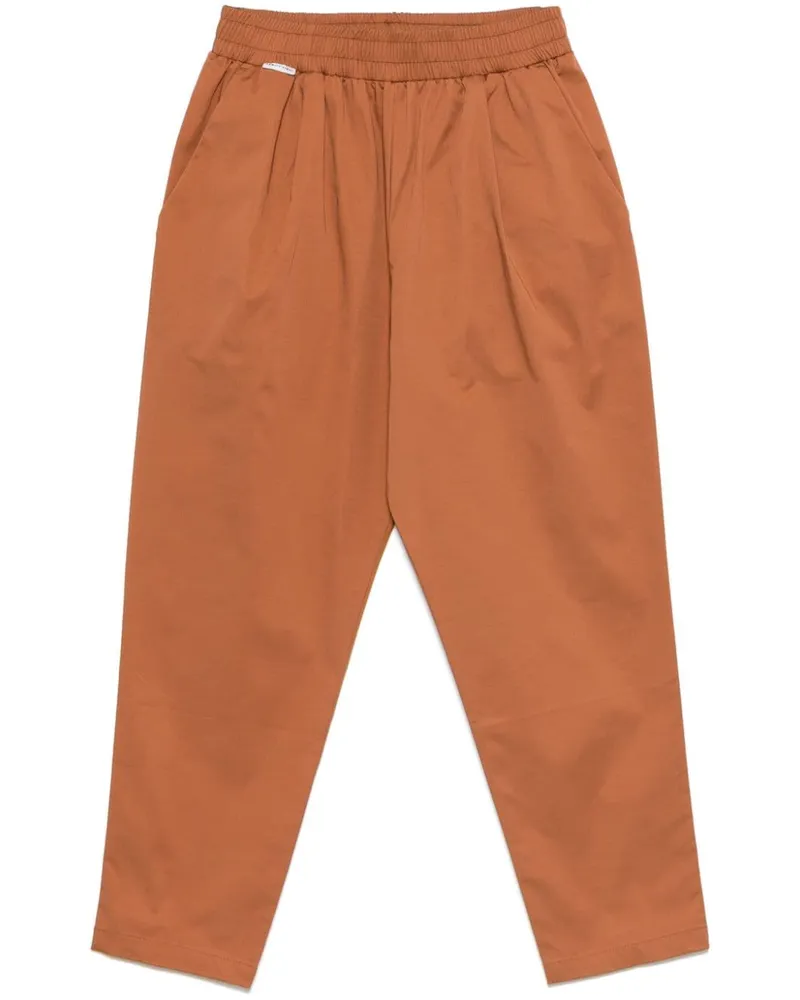 Family First Chino aus Popeline Orange