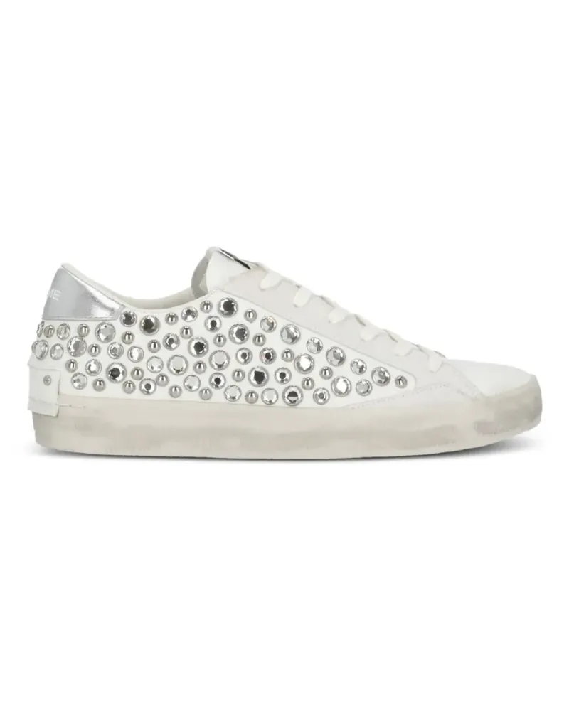 Crime crystal-embellished sneakers - Weiß Weiß