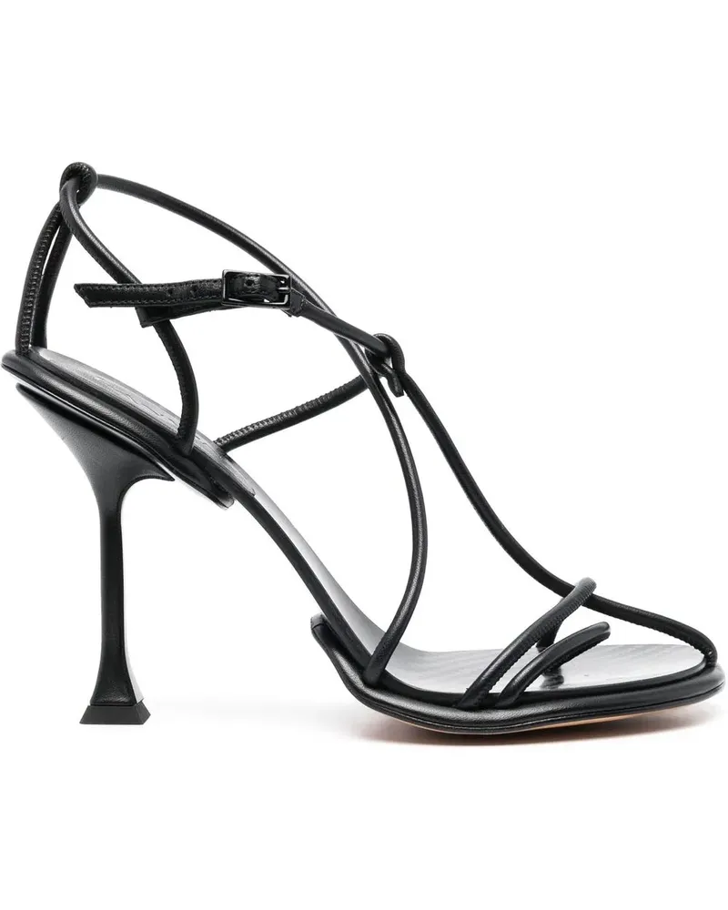 Lanvin Straplight Sandalen - Schwarz Schwarz
