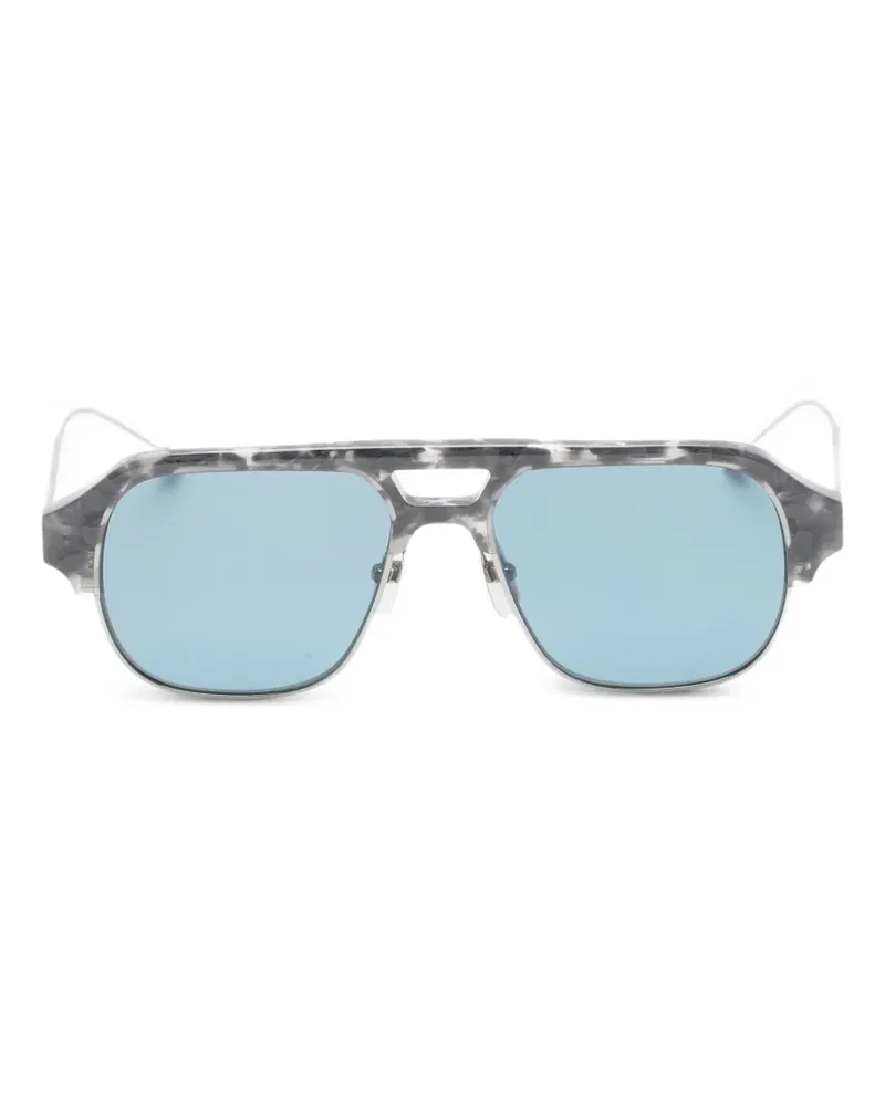 Thom Browne browline sunglasses - Grau Grau