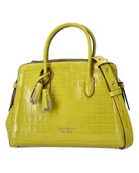 Kate Spade Handtasche mit Kroko-Effekt Gelb