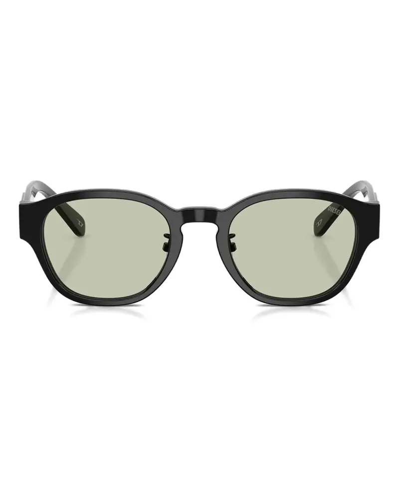 Diesel round-frame sunglasses - Schwarz Schwarz